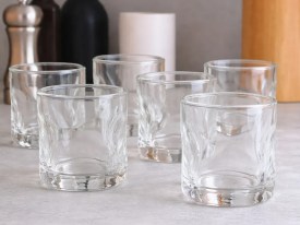 Vaso vidrio irregular chico